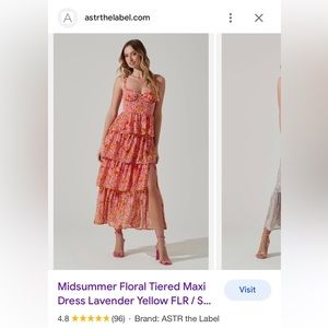 ASTR the label midsummer maxi dress